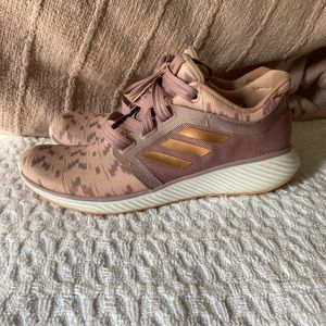 adidas Women's Athletic Shoes in Brown and Gold